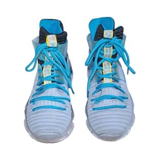 VITIKE Gray, Black &Teal High Top Basketball Shoes, Men's 7, Women's 8.5